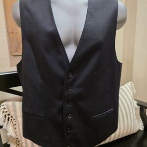 Hugo Boss Navy Blue Vest 42R Good Condition!